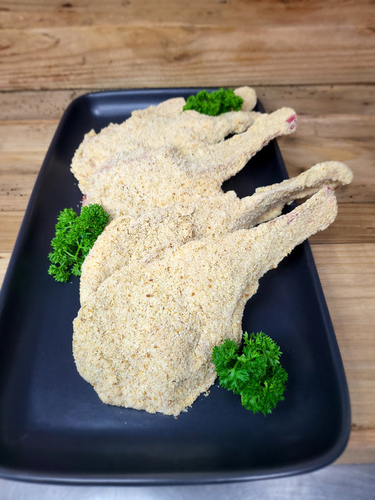 Gluten Free Crumbed Lamb Cutlets